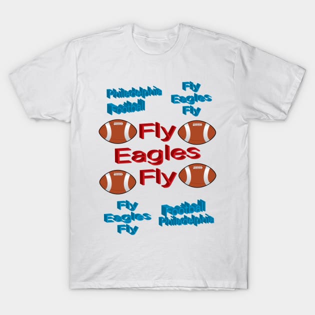 Philadelphia Eagles. T-Shirt by Ford n' Falcon